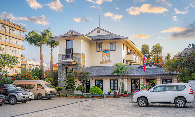 Private Jacuzzi and spa at Atithi Resort, Pokhara