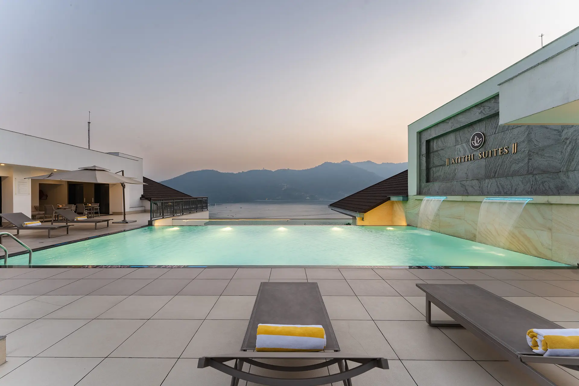 Soak in the skyline of Pokhara